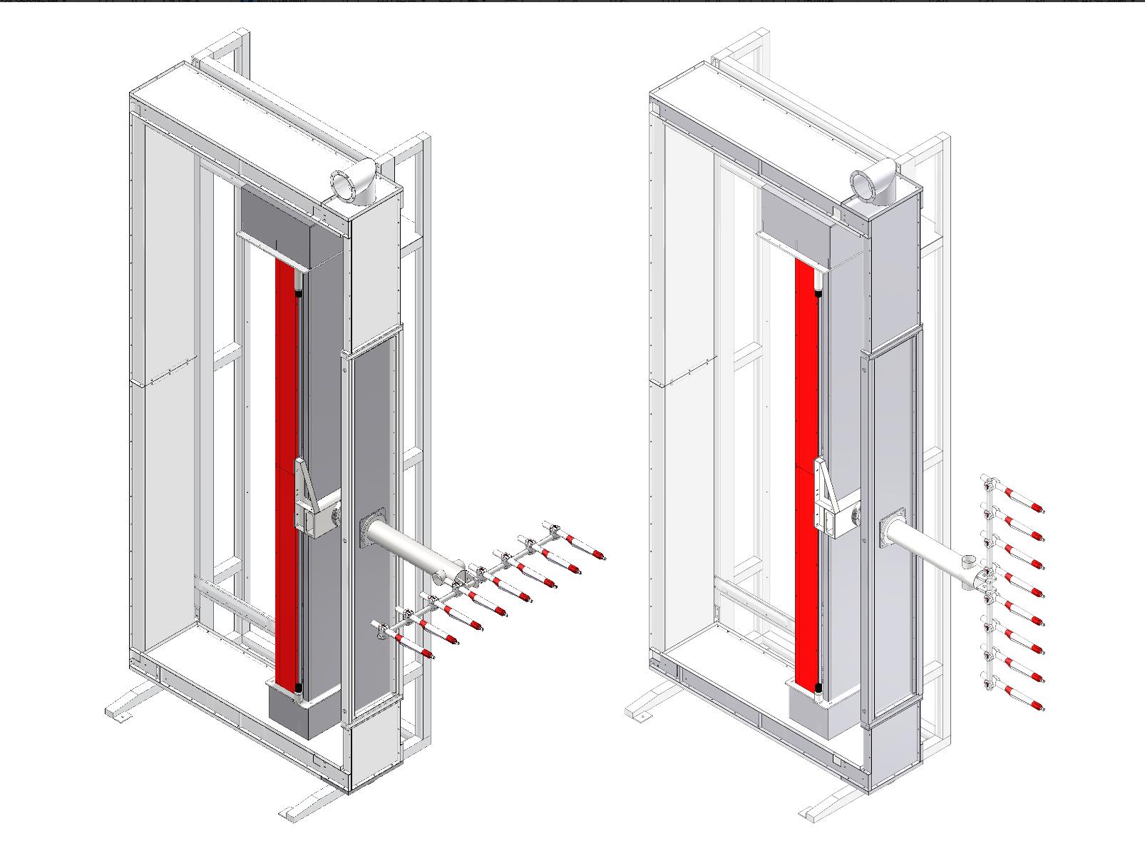 Flexible Choice of Gun Arrangement 